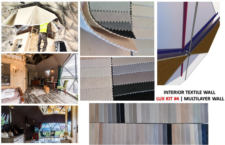 7m2 CRYSTAL DOME Ø3m H4m | BASIC SET