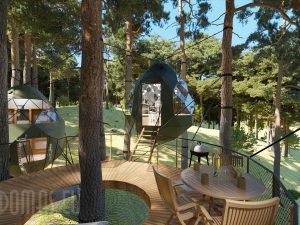 TREE VILLAGES | GLAMPING | PORTABLE | MULTILAYER WALL |