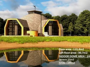 144m2 HOME KIT Ø10m ICO F3 H7m