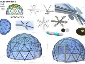 28m2 SINGLE ORGANIC Ø6m ICO F3 H3,6m