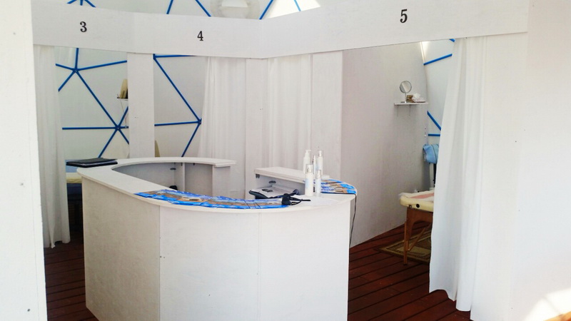 Palangos Paplūdimyje Tactile Beauty SPA Centras | Kupolas Ø9m | Kosmetologijos Paslaugos