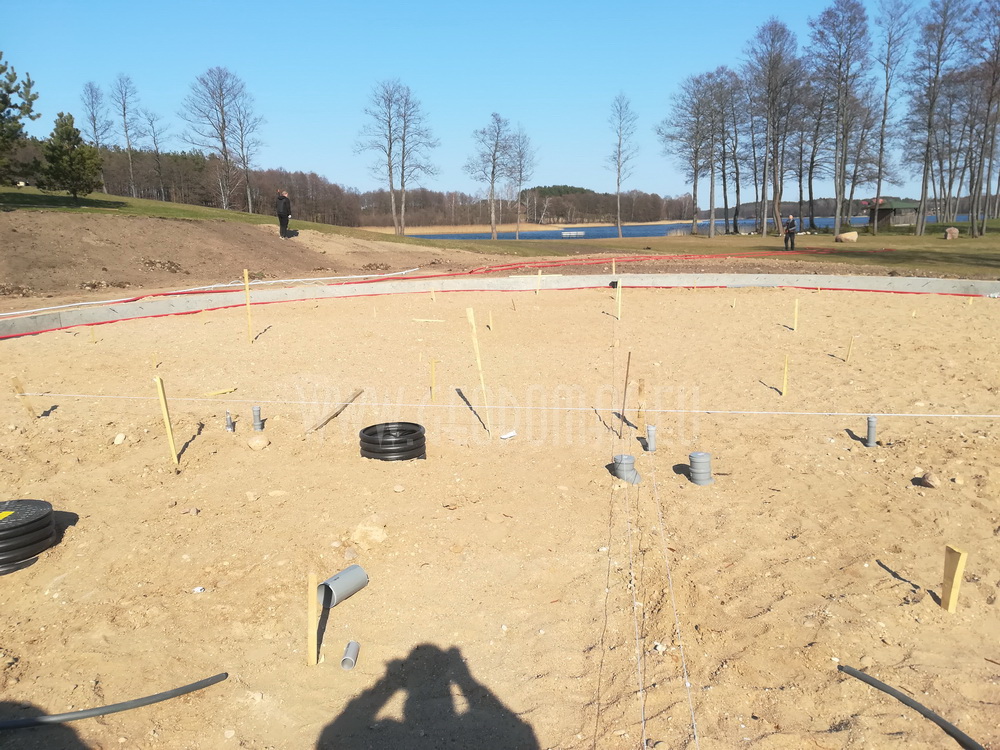 254m² Vaikų Žaidimo kompleksas Ø18m kupolas H6,5m | Margio Poilsiavietė, Trakai