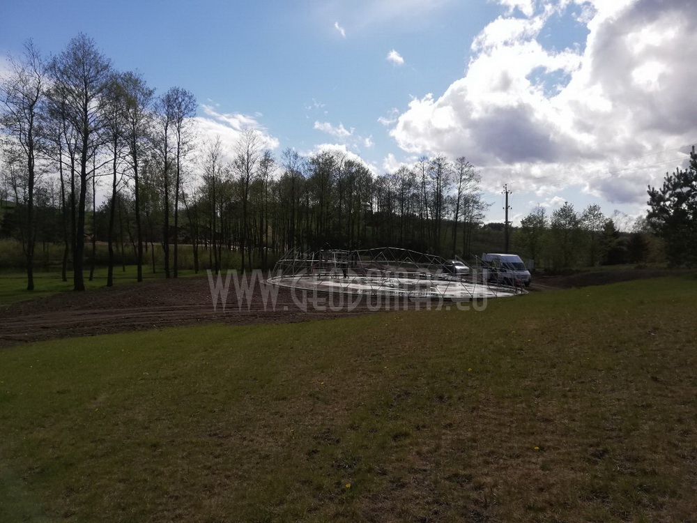 254m² Vaikų Žaidimo kompleksas Ø18m kupolas H6,5m | Margio Poilsiavietė, Trakai