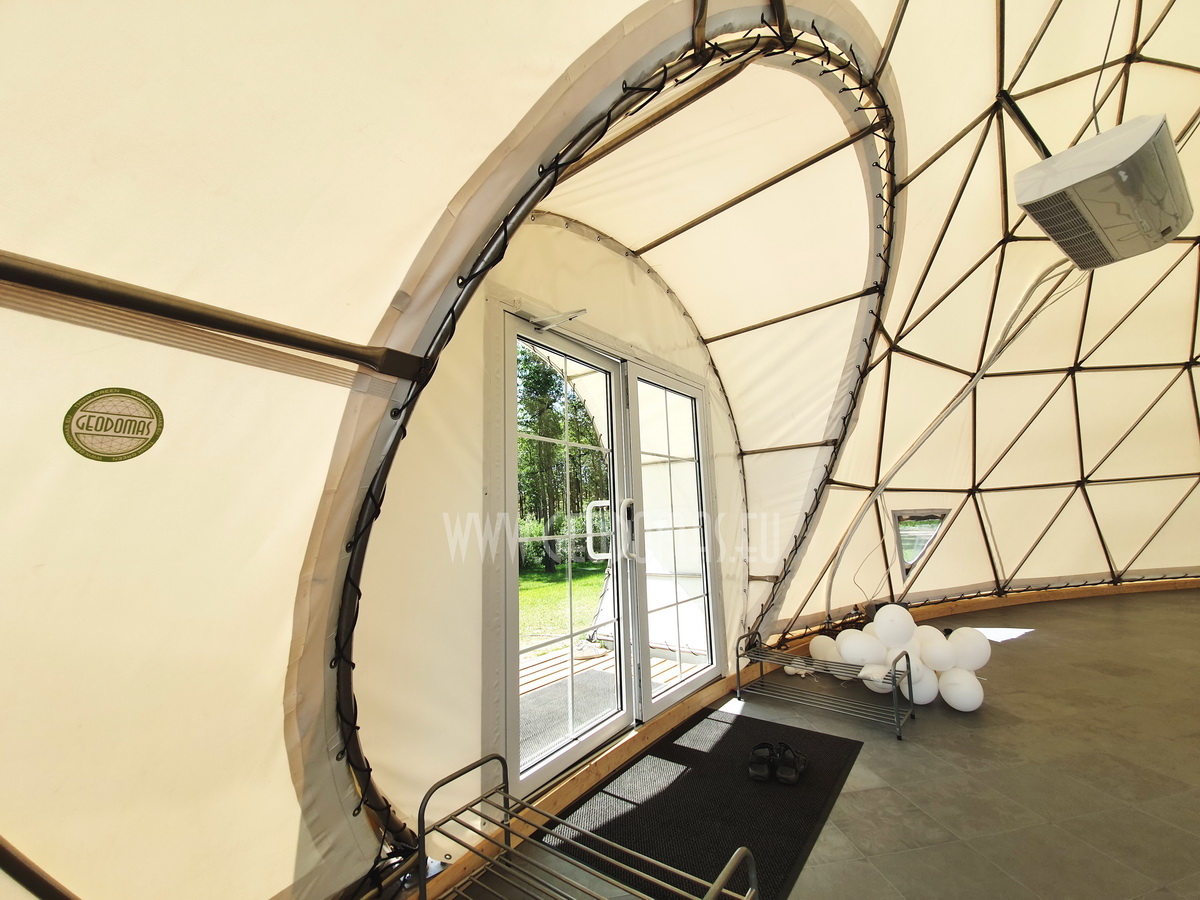 254m² Vaikų Žaidimo kompleksas Ø18m kupolas H6,5m | Margio Poilsiavietė, Trakai