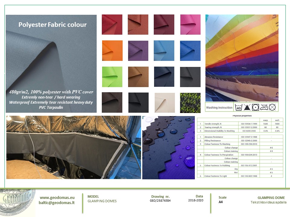 35m² x4set Glamp Royal Resort – Ø6,7m Domes | Zakopane, Poland