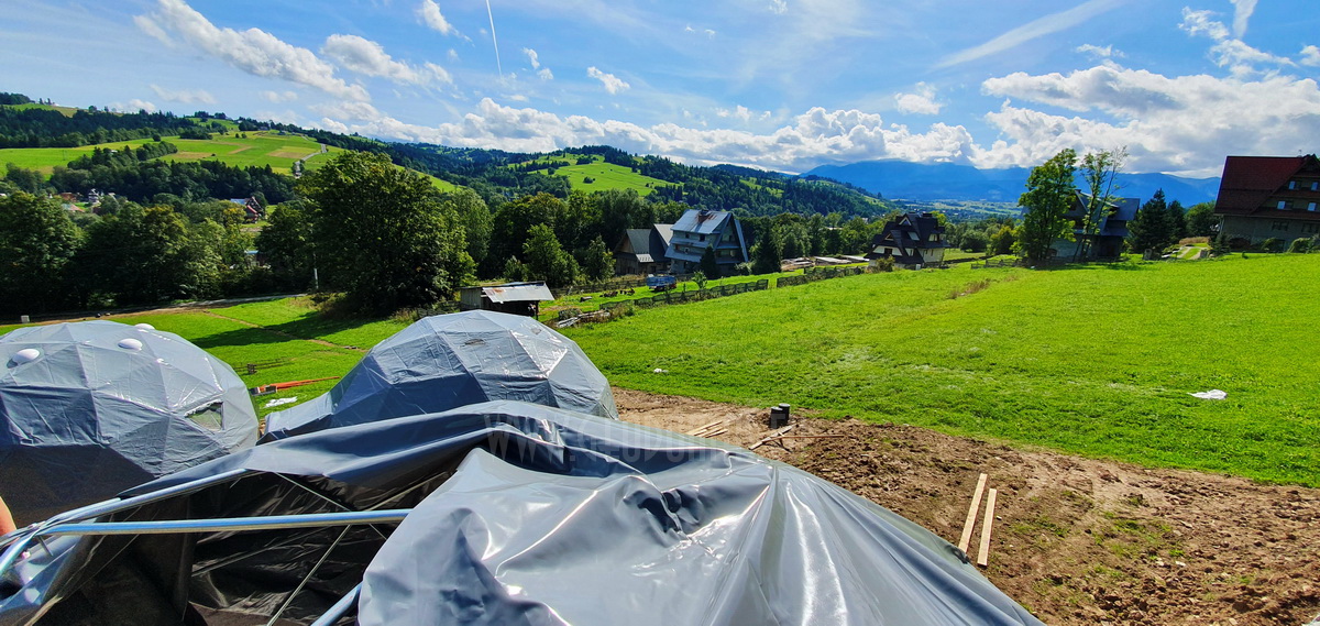 35m² x4set Glamp Royal Resort – Ø6,7m Domes | Zakopane, Poland