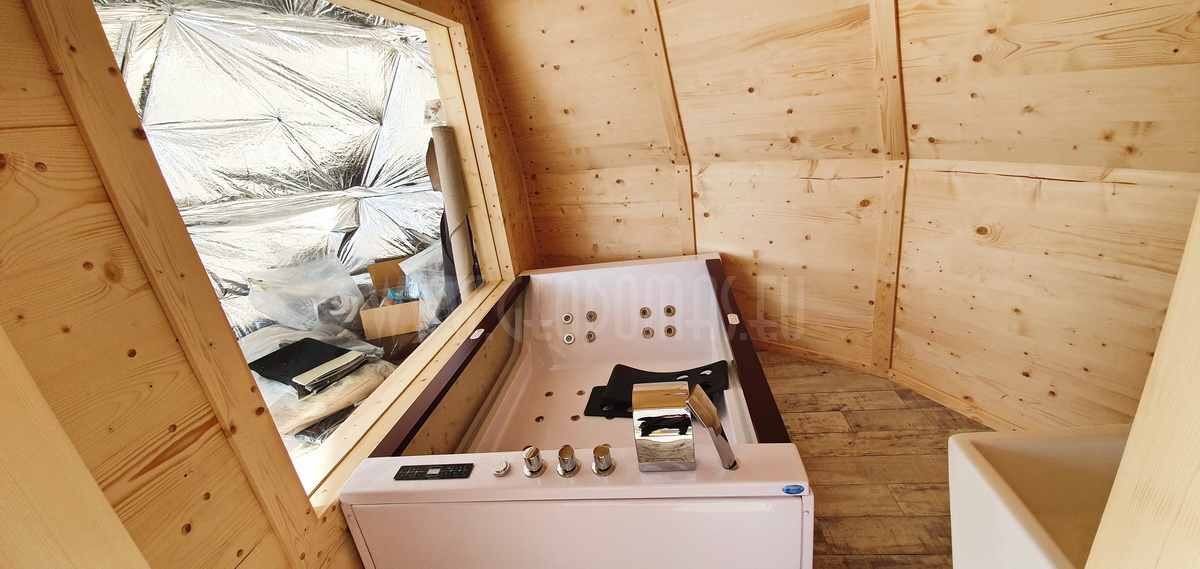 35m² x4set Glamp Royal Resort – Ø6,7m Domes | Zakopane, Poland