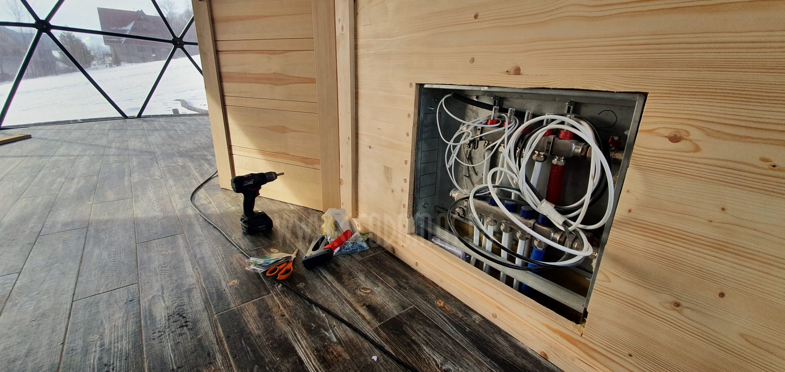 35m² x4set Glamp Royal Resort – Ø6,7m Domes | Zakopane, Poland