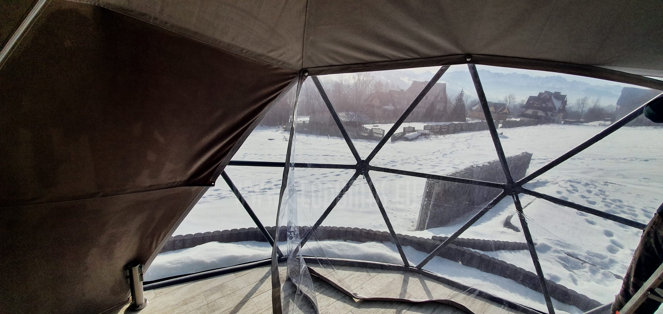 35m² x4set Glamp Royal Resort – Ø6,7m Domes | Zakopane, Poland