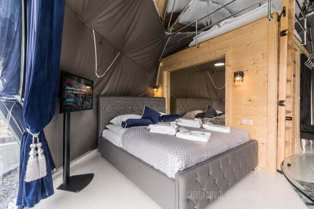 35m² x4set Glamp Royal Resort – Ø6,7m Domes | Zakopane, Poland