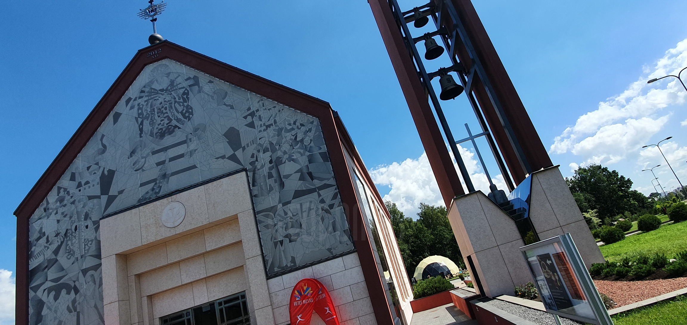 95m² Lauko klasė Spec. Poreikių vaikams Ø11m | Šv. Pranciškaus Asyžiečio bažnyčia, Klaipėda