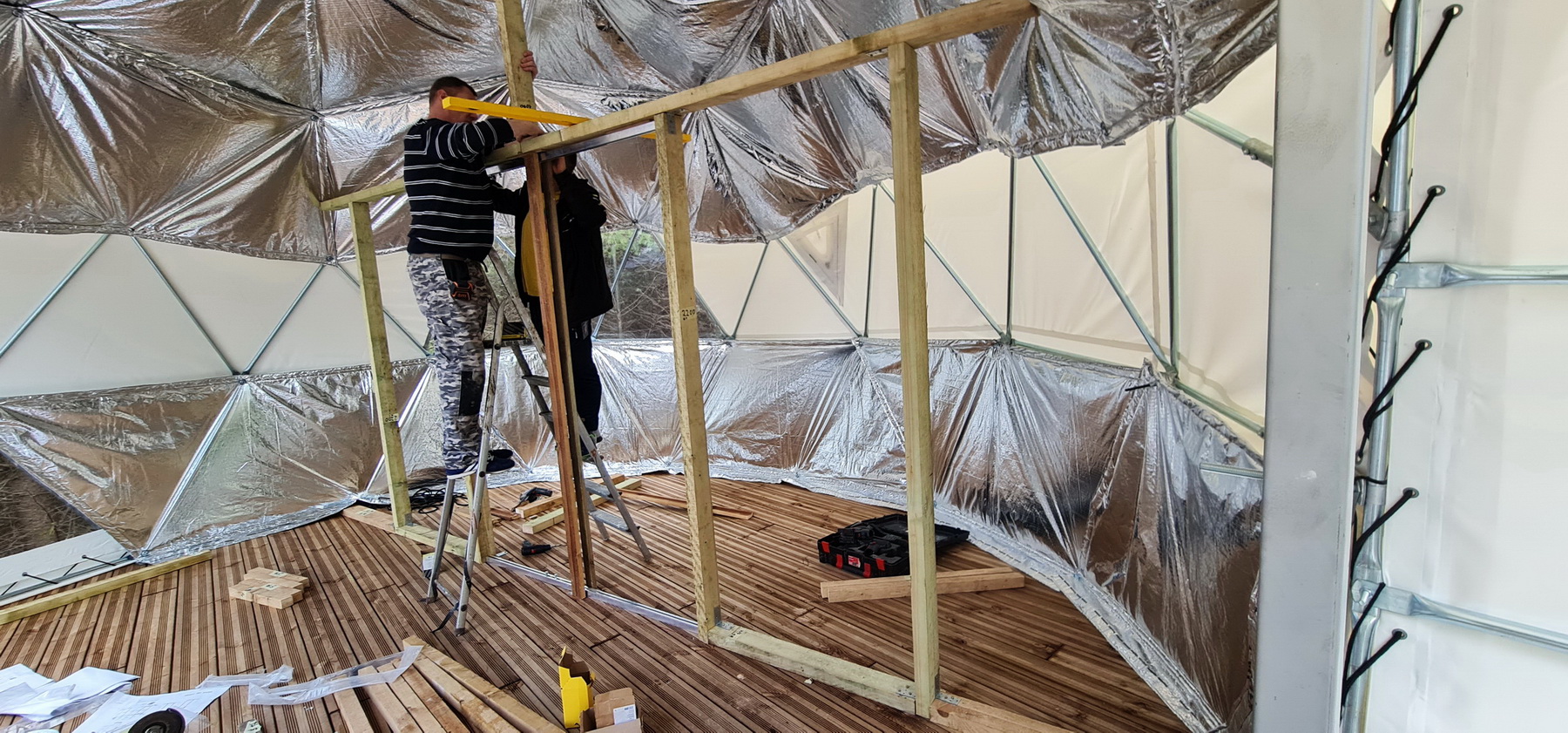 Ø6m 28m2 Ekologinių Technologijų Poilsiavietė „Domaine Ouréa“ | Prancūzija