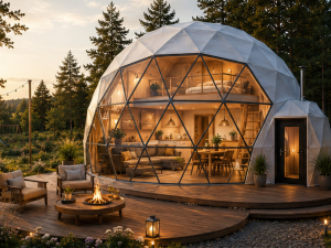 50m2 GLAMPING NAMAS Ø8m ICO F4+ H5,2m