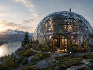 317m2 STOGAS NAMUI Ø15m H8,5m | STIKLINIS