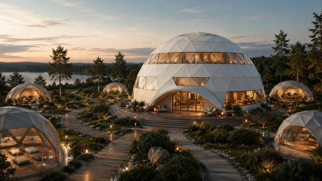 GLAMP 600  Ø20m ▪︎ 314m² | VISŲ SEZONŲ