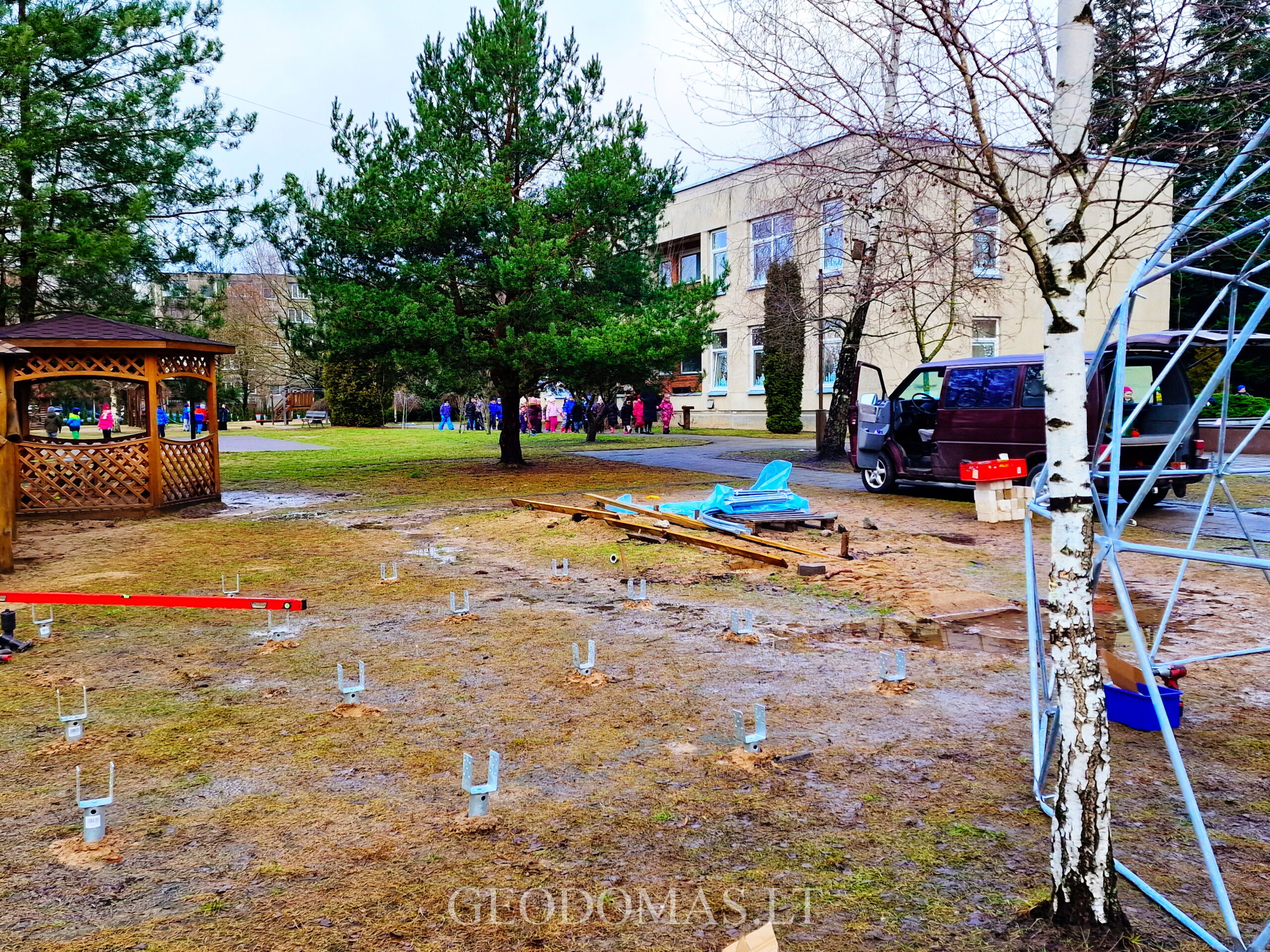 28m² Lauko Klasė Ø6m kupolas | Vilniaus “Žilvinėlio” lopšelis-darželis