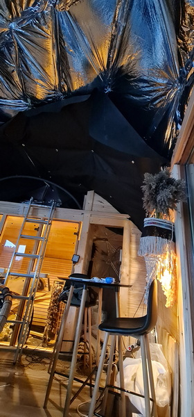 32m² Luxury GlampingBoat | Floating Dome Ø8m, Lakajai LT