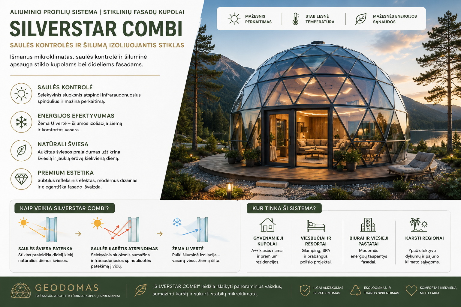 Geodeziniai Namai | Individualus Dizainas | A++ Energetinio Naudingumo Pastatai | Statybų Rinkiniai