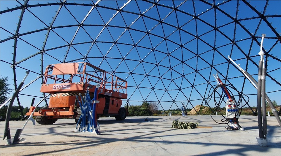 Ypatingi kupolai | konstrukcijos verslui bei geometrinių formų statiniai